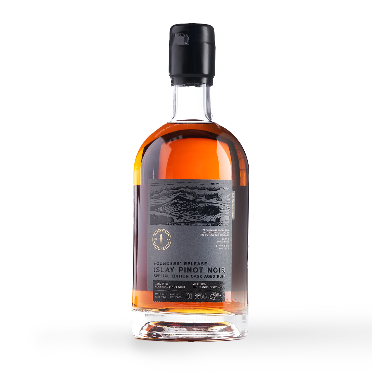 Outlaw Rum - Founders Strength - Islay Pinot Noir cask